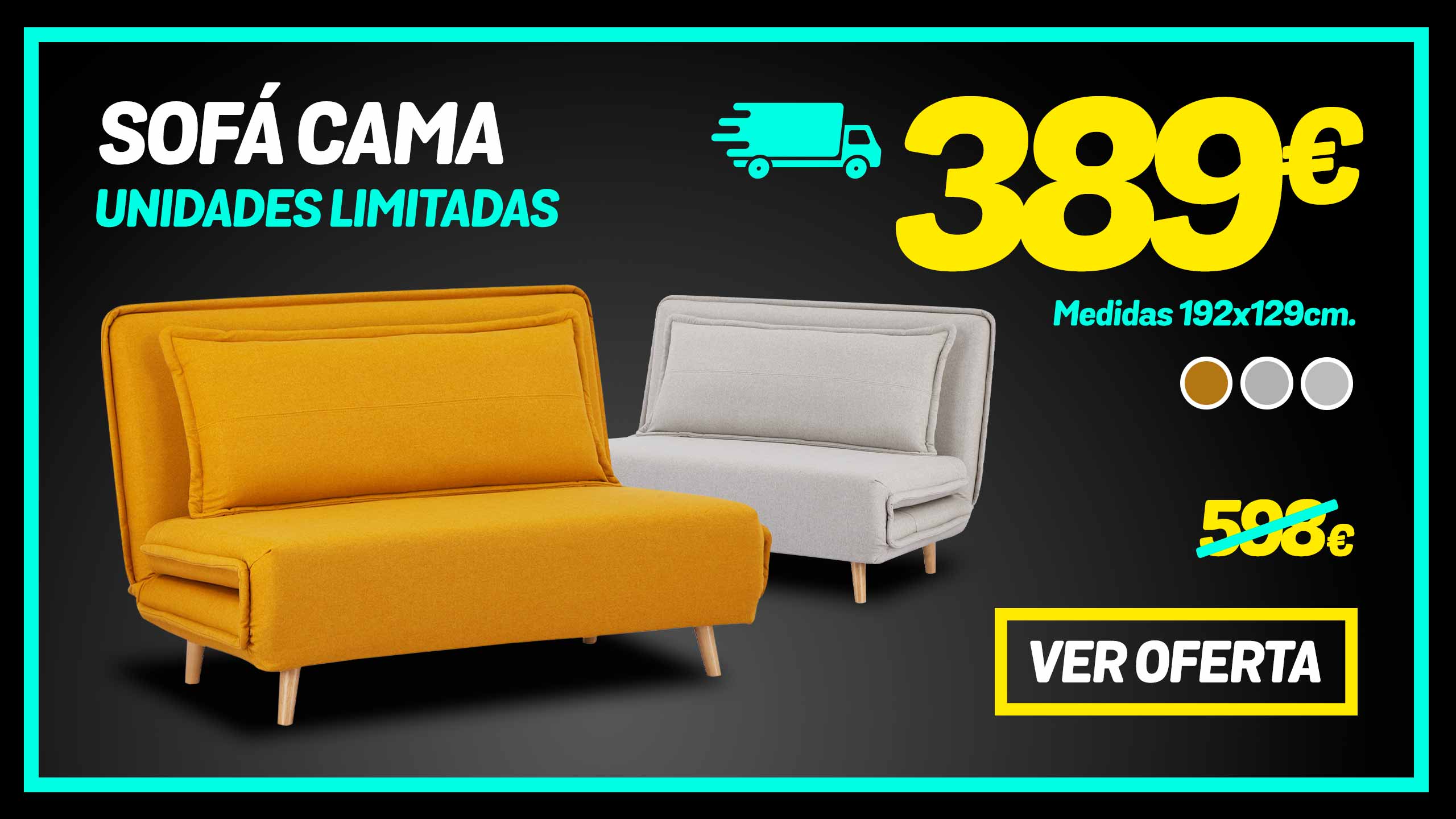 sofa cama en stock